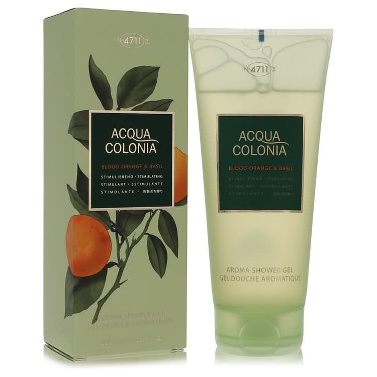 4711 Acqua Colonia Blood Orange & Basil by 4711 Shower Gel 6.8 oz for Women - The Melanated's Fundamentals