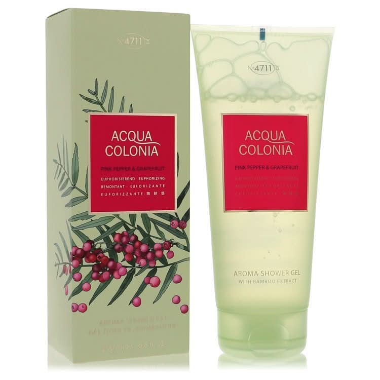 4711 Acqua Colonia Pink Pepper & Grapefruit by 4711 Shower Gel 6.8 oz for Women - The Melanated's Fundamentals