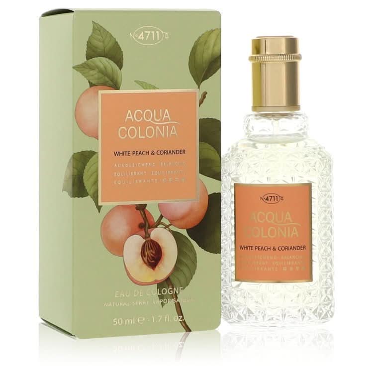 4711 Acqua Colonia White Peach & Coriander by Maurer & Wirtz Eau De Cologne Spray for Women - The Melanated's Fundamentals