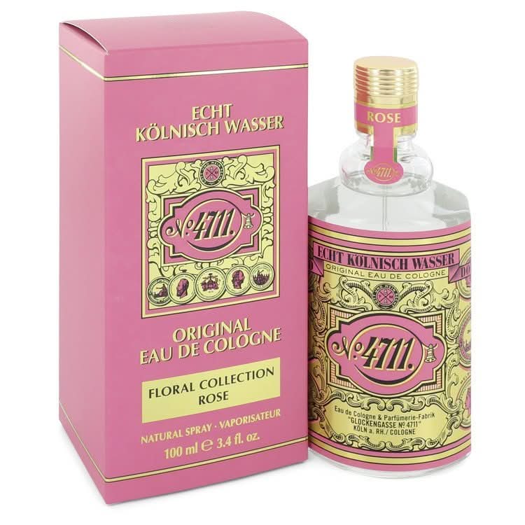 4711 Rose by 4711 Eau De Cologne Spray 3.4 oz for Men - The Melanated's Fundamentals