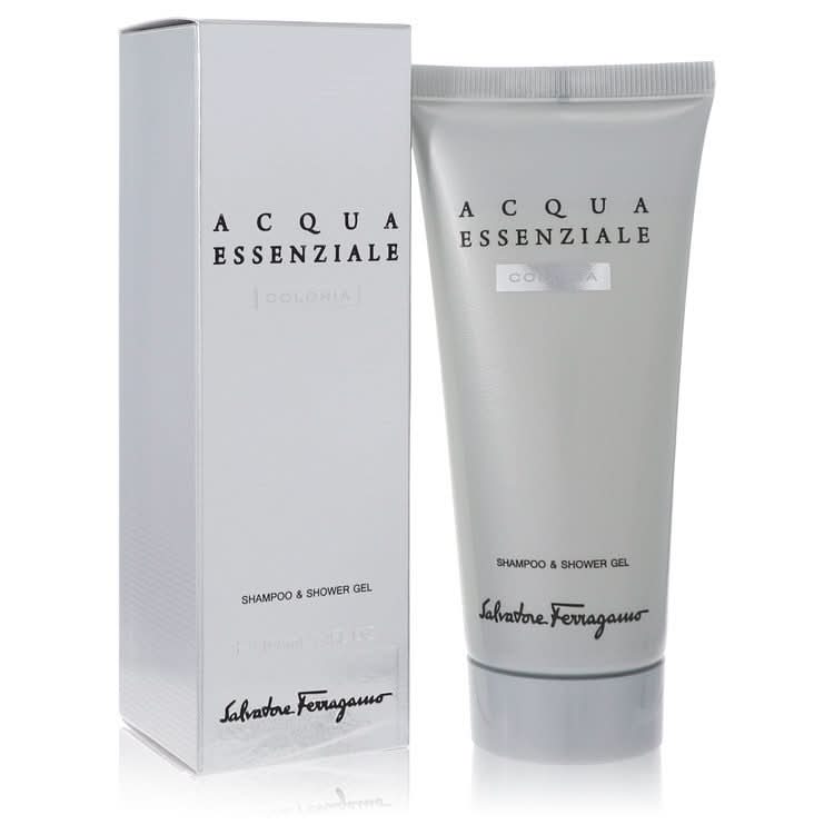 Acqua Essenziale Colonia by Salvatore Ferragamo Shower Gel 3.4 oz for Men - The Melanated's Fundamentals