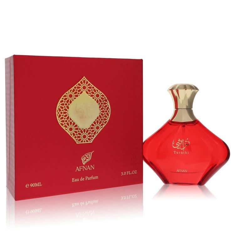Afnan Turathi Red by Afnan Eau De Parfum Spray 3 oz for Women - The Melanated's Fundamentals