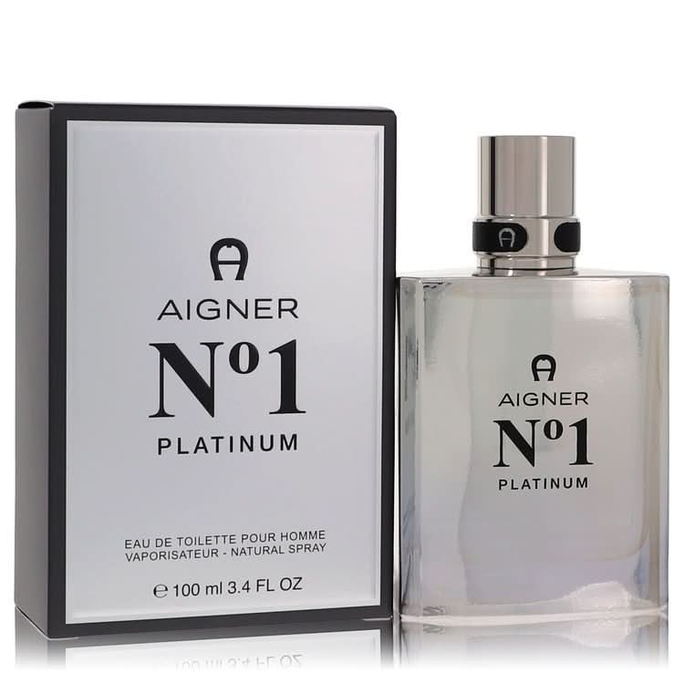 Aigner No. 1 Platinum by Etienne Aigner Eau De Toilette Spray 3.4 oz for Men - The Melanated's Fundamentals