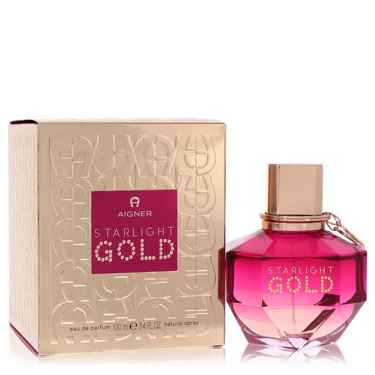 Aigner Starlight Gold by Etienne Aigner Eau De Parfum Spray 3.4 oz for Women - The Melanated's Fundamentals