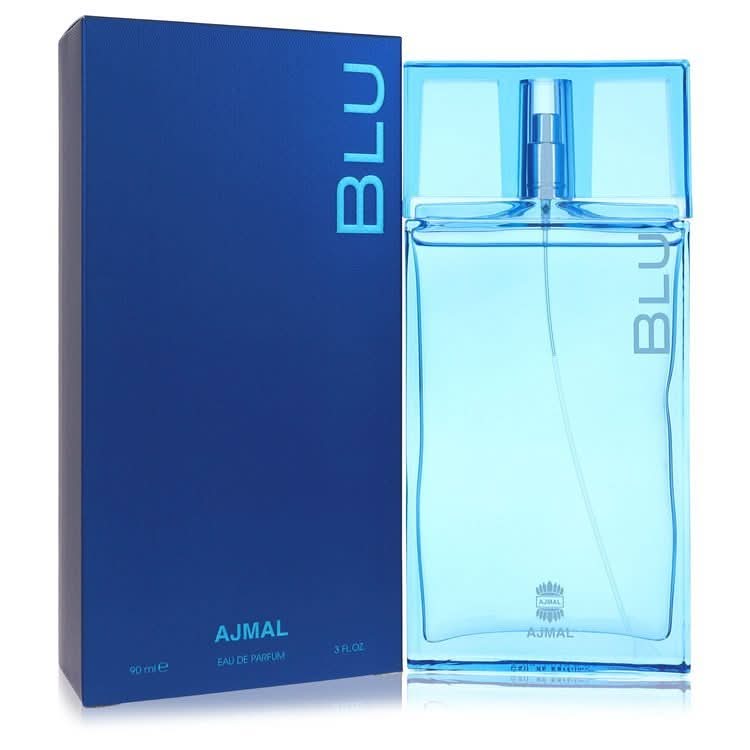 Ajmal Blu by Ajmal Eau De Parfum Spray 3 oz for Men - The Melanated's Fundamentals