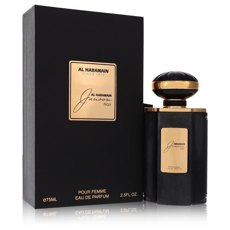 Al Haramain Junoon Noir by Al Haramain Eau De Parfum Spray 2.5 oz for Women - The Melanated's Fundamentals