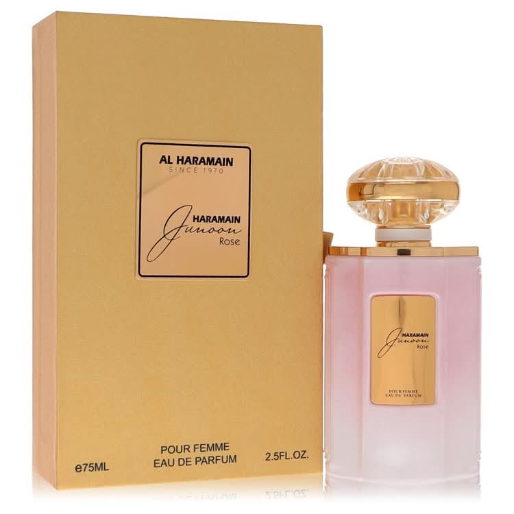 Al Haramain Junoon Rose by Al Haramain Eau De Parfum, Spray 2.5 oz for Women - The Melanated's Fundamentals