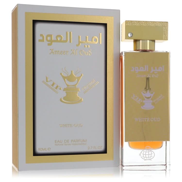 Ameer Al Oud Vip Original White Oud by Fragrance World Eau De Parfum Spray (Unisex) 2.7 oz for Men - The Melanated's Fundamentals