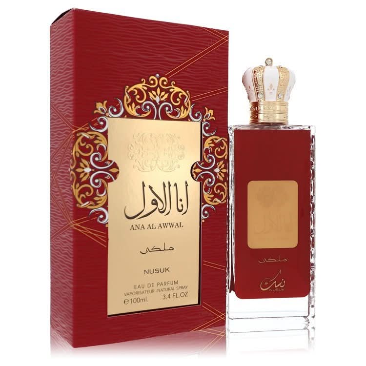 Ana Al Awwal Rouge by Nusuk Eau De Parfum Spray 3.4 oz for Women - The Melanated's Fundamentals