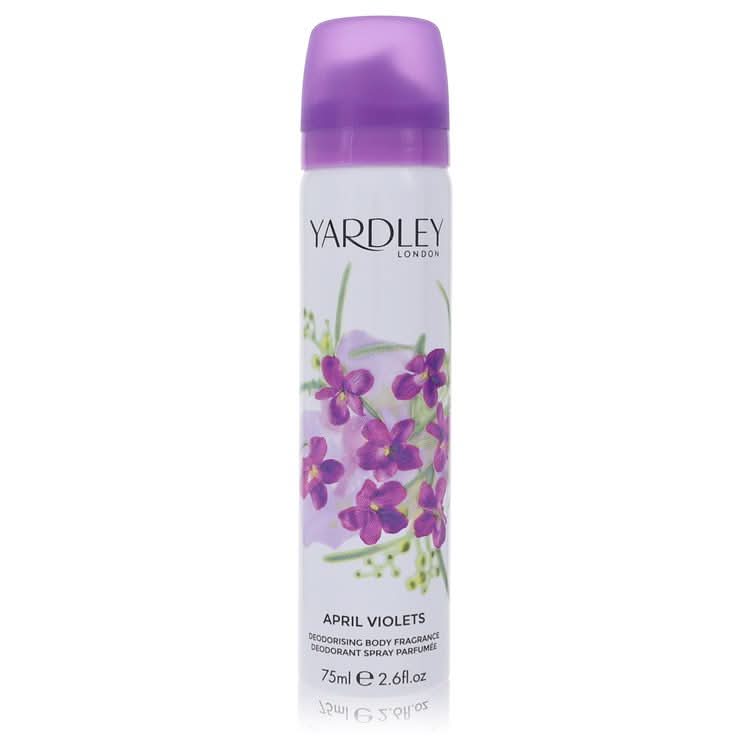 April Violets by Yardley London Body Spray 2.6 oz for Women - The Melanated's Fundamentals