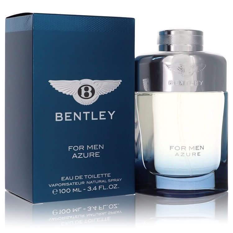 Bentley Azure by Bentley Eau De Toilette Spray 3.4 oz for Men - The Melanated's Fundamentals