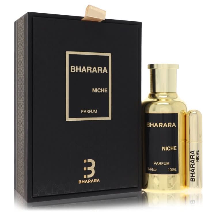 Bharara Niche by Bharara Beauty Eau De Parfum Spray + Refillable Travel Spray 3.4 oz for Men - The Melanated's Fundamentals