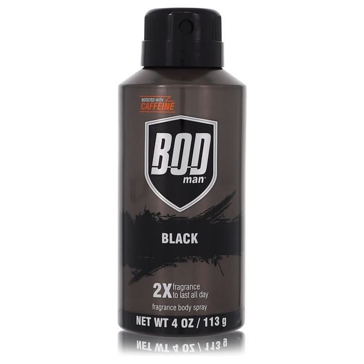 Bod Man Black by Parfums De Coeur Body Spray 4 oz for Men - The Melanated's Fundamentals
