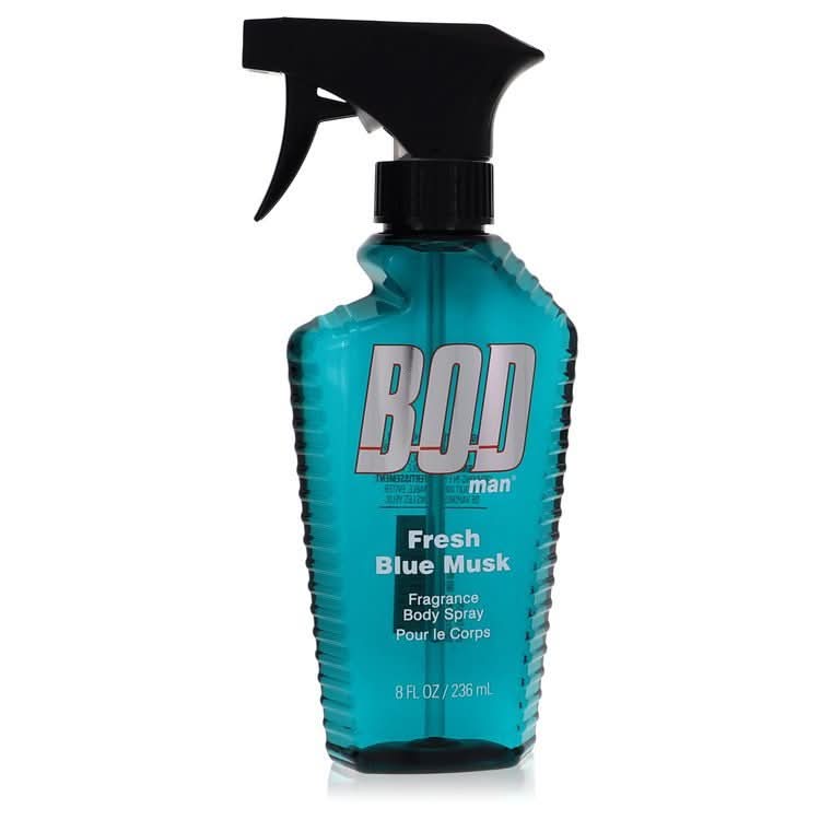 Bod Man Fresh Blue Musk by Parfums De Coeur Body Spray 8 oz for Men - The Melanated's Fundamentals
