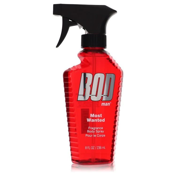 Bod Man Most Wanted by Parfums De Coeur Fragrance Body Spray 8 oz for Men - The Melanated's Fundamentals
