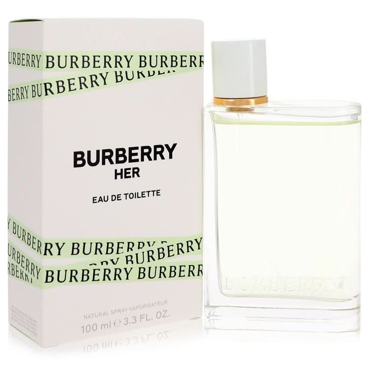Burberry Her by Burberry Eau De Toilette Spray 3.4 oz for Women - The Melanated's Fundamentals