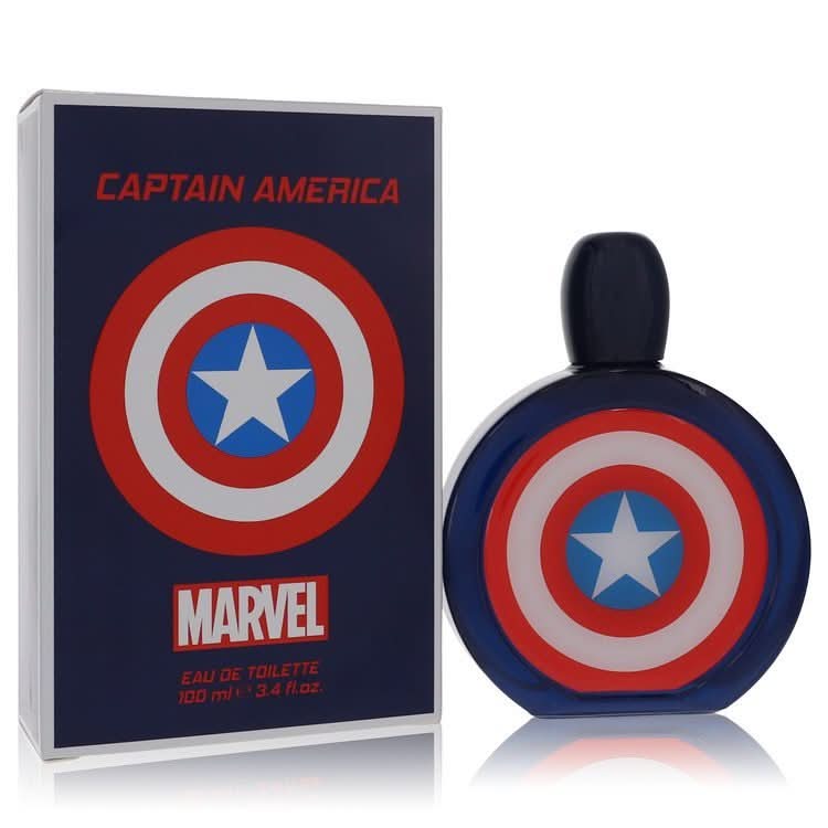 Captain America by Marvel Eau De Toilette Spray 3.4 oz for Men - The Melanated's Fundamentals