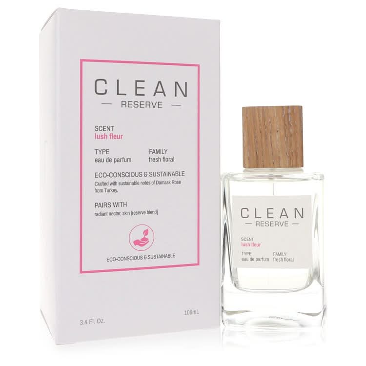Clean Reserve Lush Fleur by Clean Eau De Parfum Spray 3.4 oz for Women - The Melanated's Fundamentals