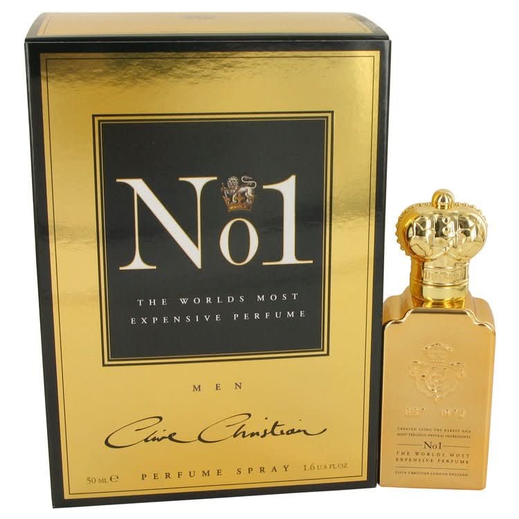 Clive Christian No. 1 by Clive Christian Pure Perfume Spray 1.6 oz for Men - The Melanated's Fundamentals