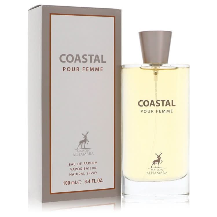 Coastal Pour Femme by Maison Alhambra Eau De Parfum Spray 3.4 oz for Women - The Melanated's Fundamentals