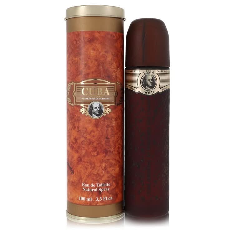 Cuba Gold by Fragluxe Eau De Toilette Spray for Men - The Melanated's Fundamentals