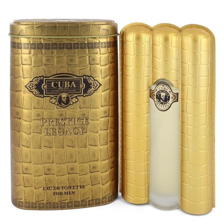 Cuba Prestige Legacy by Cuba Eau De Toilette Spray 3 oz for Men - The Melanated's Fundamentals