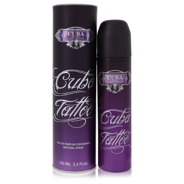 Cuba Tattoo by Fragluxe Eau De Parfum Spray for Women - The Melanated's Fundamentals