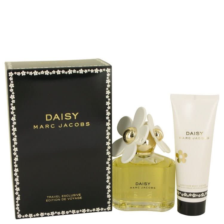 Daisy by Marc Jacobs Gift Set - 3.4 oz Eau De Toilette Spray + 2.5 oz Body Lotion for Women - The Melanated's Fundamentals