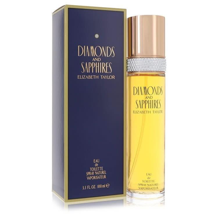 DIAMONDS & SAPHIRES by Elizabeth Taylor Eau De Toilette Spray for Women - The Melanated's Fundamentals