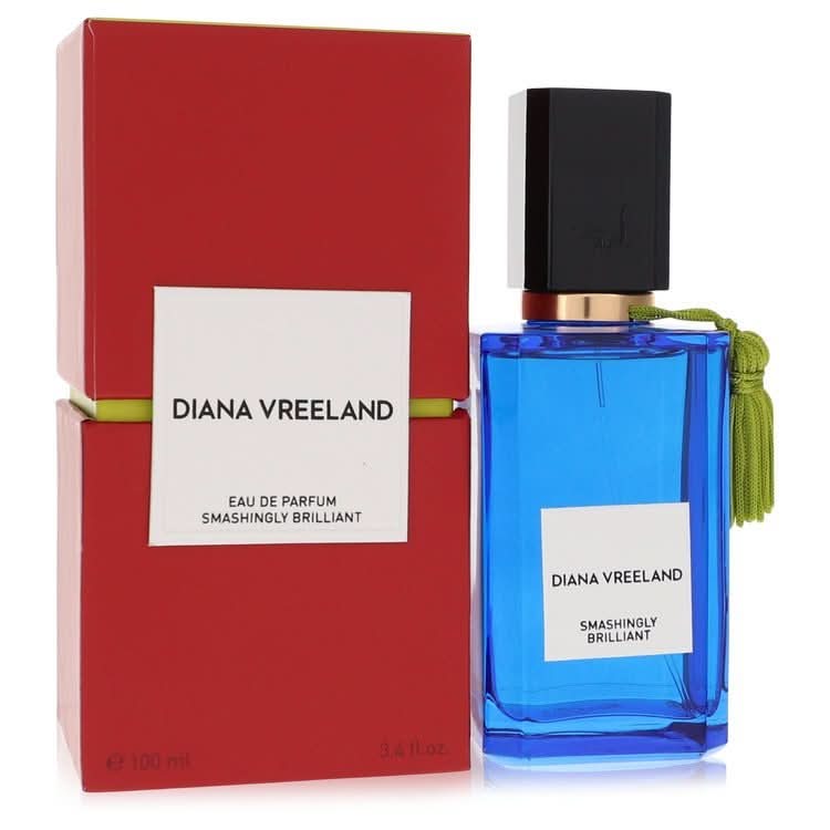 Diana Vreeland Smashingly Brilliant by Diana Vreeland Eau De Parfum Spray (Unisex) 3.4 oz for Men - The Melanated's Fundamentals