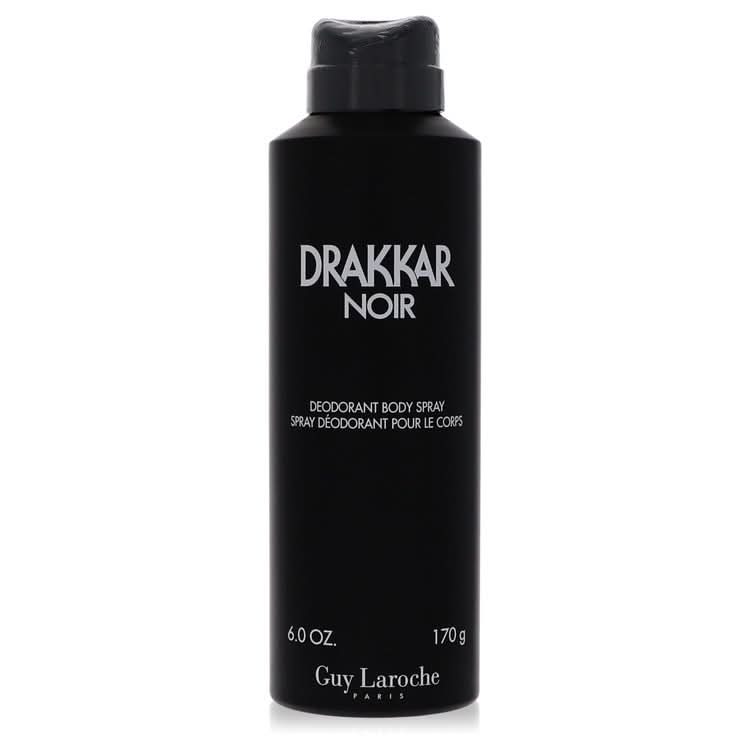 Drakkar Noir by Guy Laroche Deodorant Body Spray 6 oz for Men - The Melanated's Fundamentals