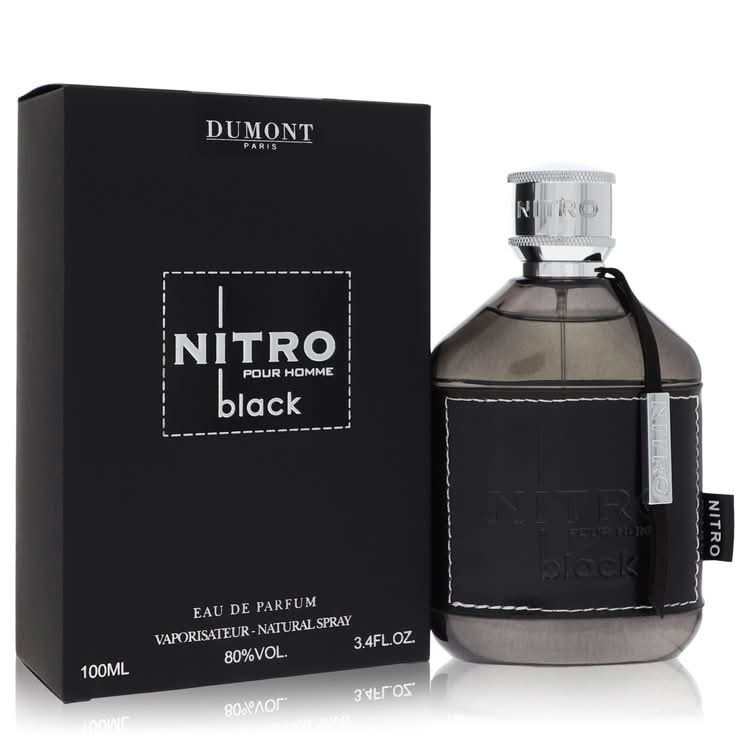 Dumont Nitro Black by Dumont Paris Eau De Parfum Spray 3.4 oz for Men - The Melanated's Fundamentals