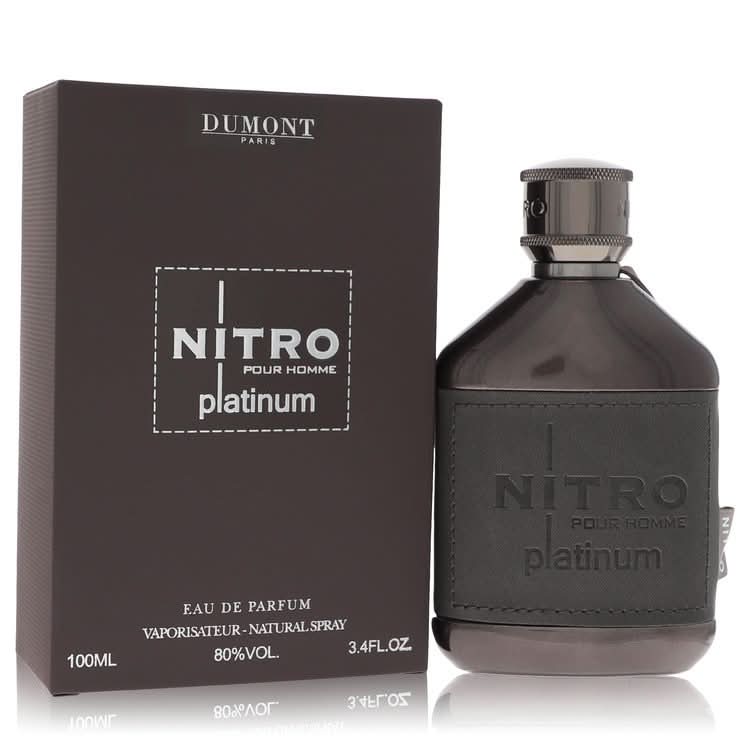 Dumont Nitro Platinum by Dumont Paris Eau De Parfum Spray 3.4 oz for Men - The Melanated's Fundamentals