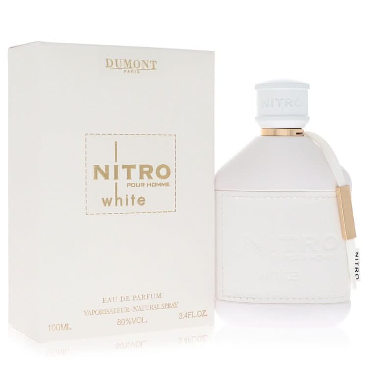 Dumont Nitro White by Dumont Paris Eau De Parfum Spray 3.4 oz for Men - The Melanated's Fundamentals