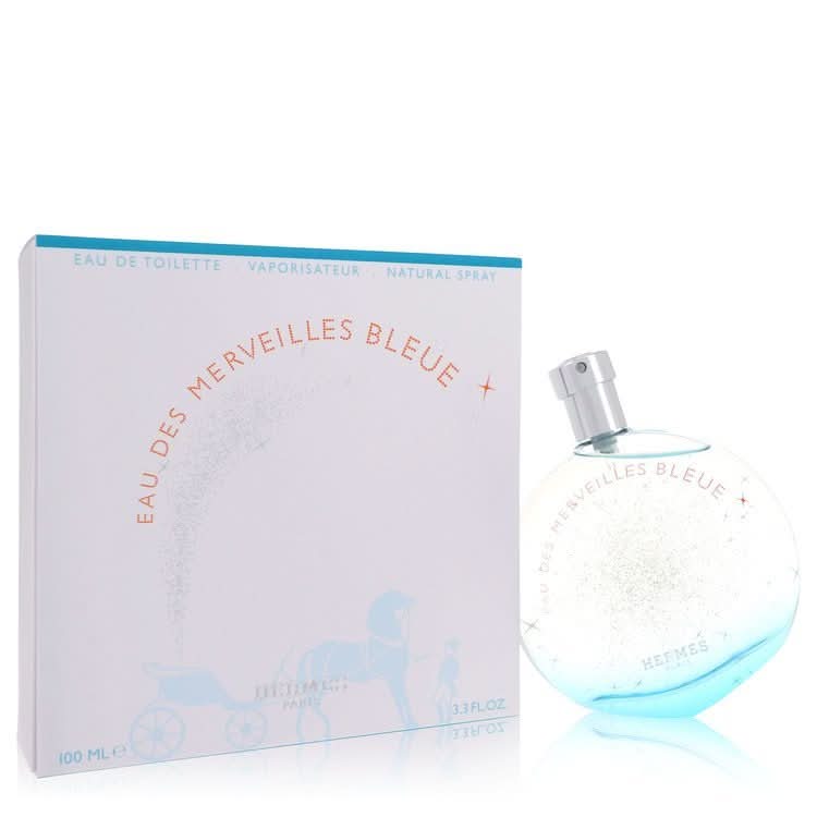 Eau des Merveilles Bleue by Hermes Eau De Toilette Spray 3.4 oz for Women - The Melanated's Fundamentals
