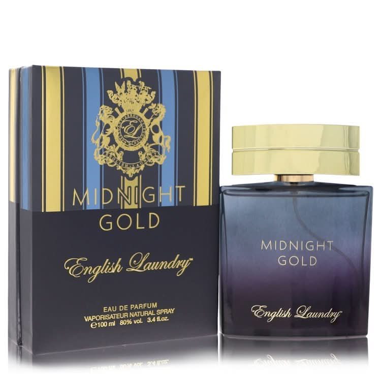 English Laundry Midnight Gold by English Laundry Eau De Parfum Spray 3.4 oz for Men - The Melanated's Fundamentals