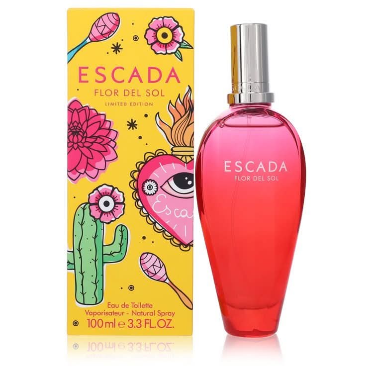 Escada Flor Del Sol by Escada Eau De Toilette Spray (Limited Edition) 3.4 oz for Women - The Melanated's Fundamentals