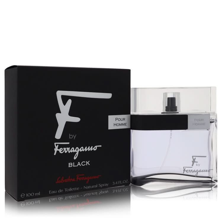 F Black by Salvatore Ferragamo Eau De Toilette Spray for Men - The Melanated's Fundamentals