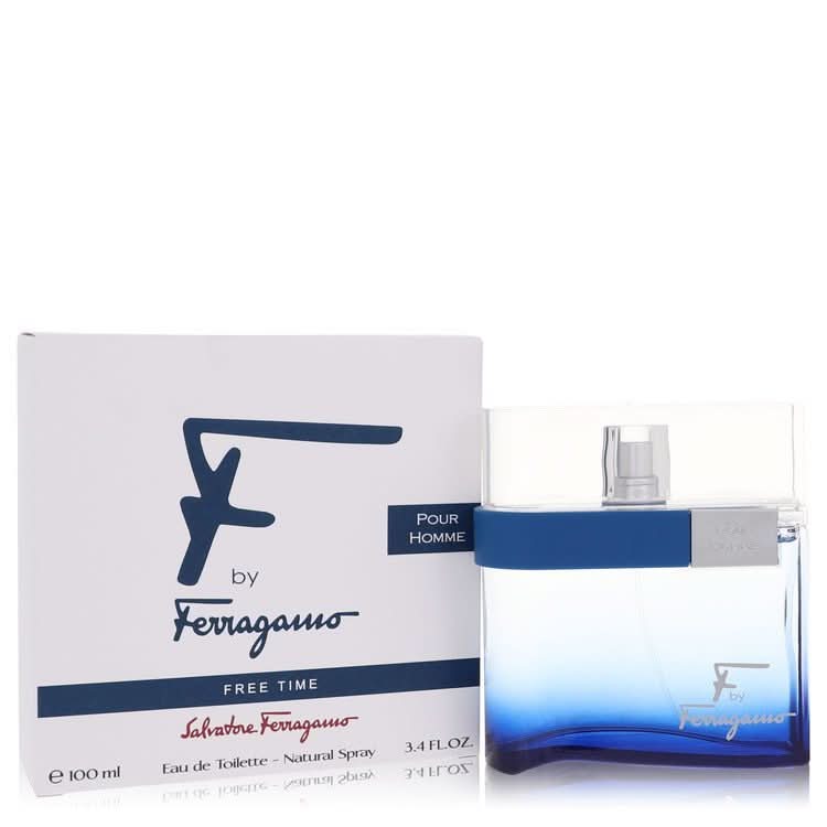 F Free Time by Salvatore Ferragamo Eau De Toilette Spray 3.4 oz for Men - The Melanated's Fundamentals
