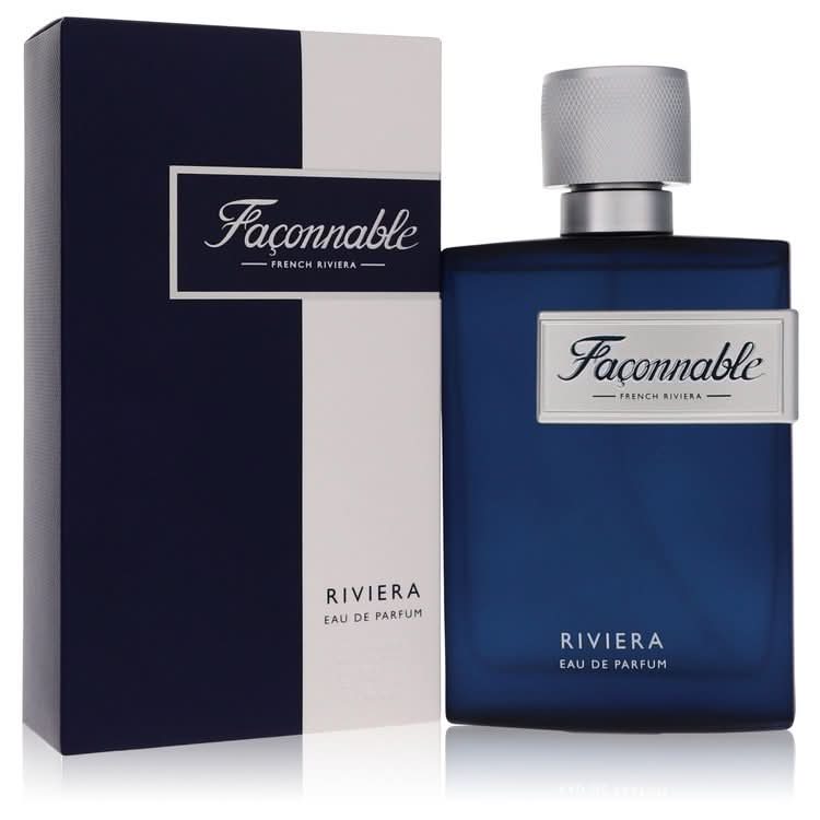 Faconnable Riviera by Faconnable Eau De Parfum Spray 3 oz for Men - The Melanated's Fundamentals