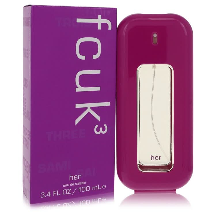 FCUK 3 by French Connection Eau De Toilette Spray. - The Melanated's Fundamentals