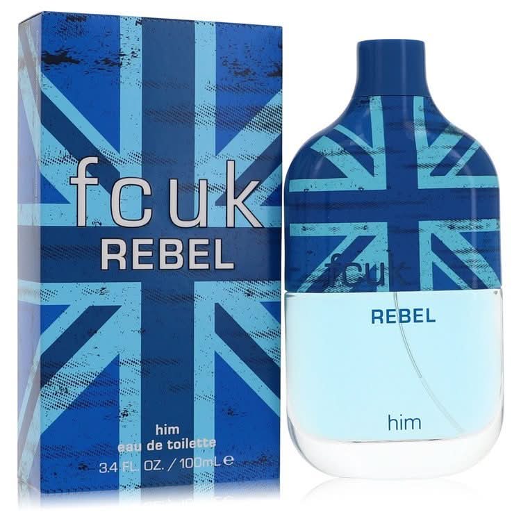 FCUK Rebel by French Connection Eau De Toilette Spray 3.4 oz for Men - The Melanated's Fundamentals