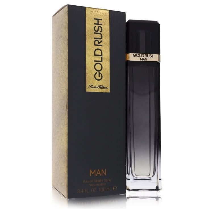 Gold Rush by Paris Hilton Eau De Toilette Spray 3.4 oz for Men - The Melanated's Fundamentals