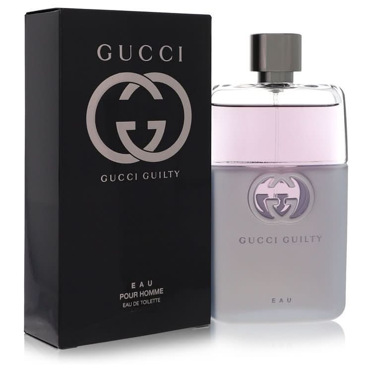 Gucci Guilty Eau by Gucci Eau De Toilette Spray 3 oz for Men - The Melanated's Fundamentals