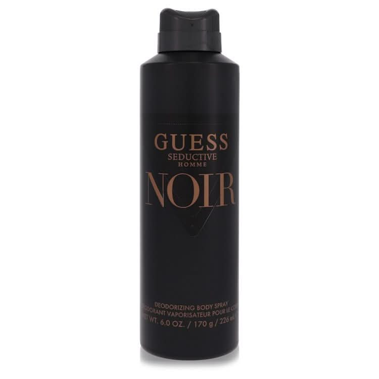 Guess Seductive Homme Noir by Guess Body Spray 6 oz for Men - The Melanated's Fundamentals