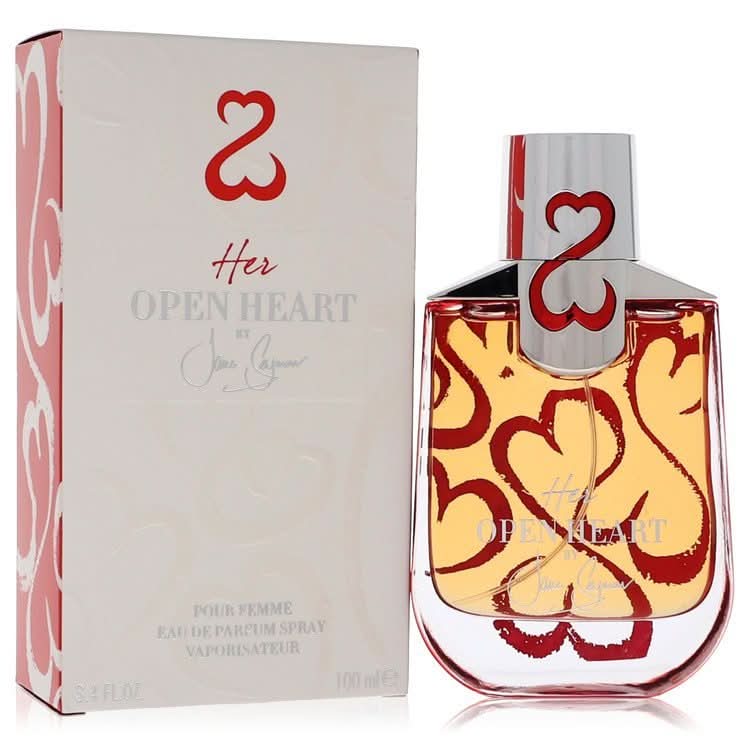 Her Open Heart by Jane Seymour Eau De Parfum Spray with Free Jewelry Roll 3.4 oz for Women - The Melanated's Fundamentals