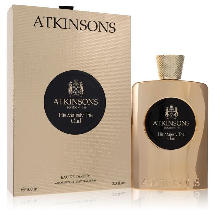 His Majesty The Oud by Atkinsons Eau De Parfum Spray 3.3 oz for Men - The Melanated's Fundamentals