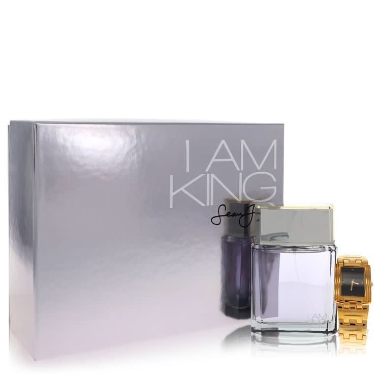 I Am King by Sean John Gift Set - 3.4 oz Eau De Toilette Spray + Watch for Men - The Melanated's Fundamentals