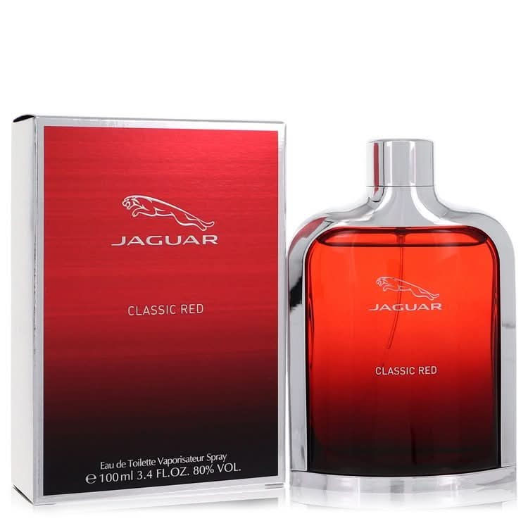 Jaguar Classic Red by Jaguar Eau De Toilette Spray 3.4 oz for Men - The Melanated's Fundamentals