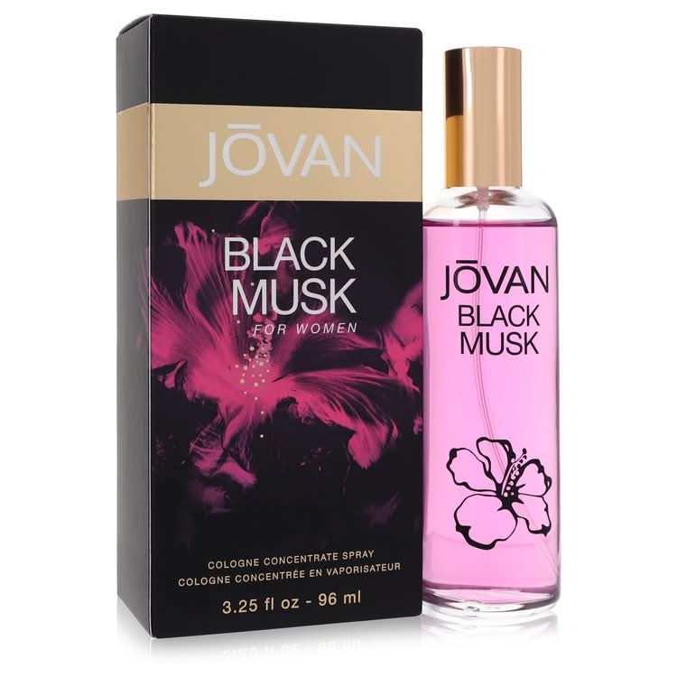 Jovan Black Musk by Jovan Cologne Concentrate Spray 3.25 oz for Women - The Melanated's Fundamentals
